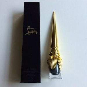 NIB Christian Louboutin l’Oeil Metallic Eye Iolite